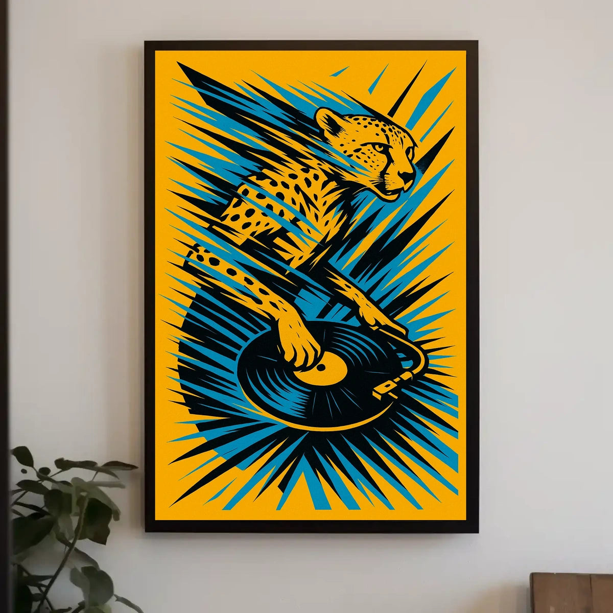 Cheetah Dj Vibes Poster