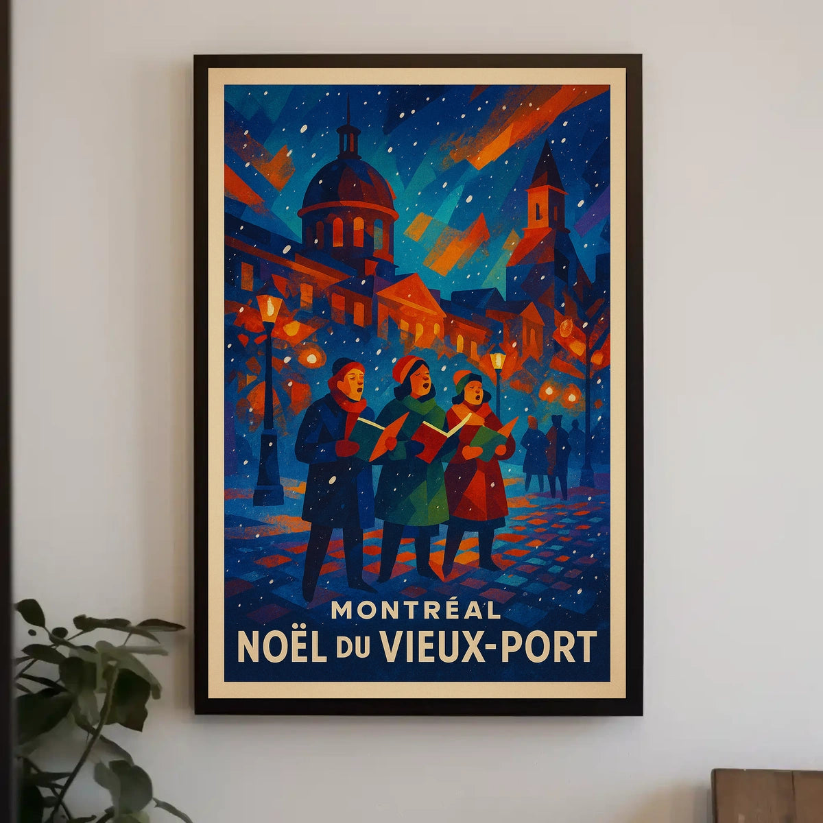 Noël du Vieux-Port Montreal Poster