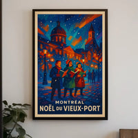 Noël du Vieux-Port Montreal Poster