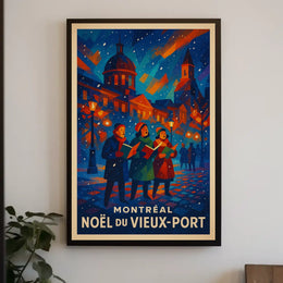 Noël du Vieux-Port Montreal Poster