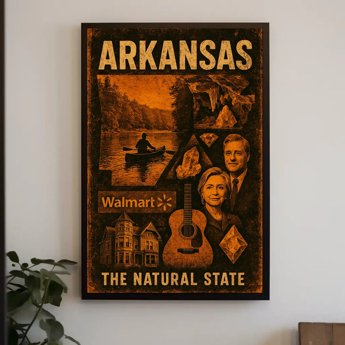 Arkansas The Natural State Poster