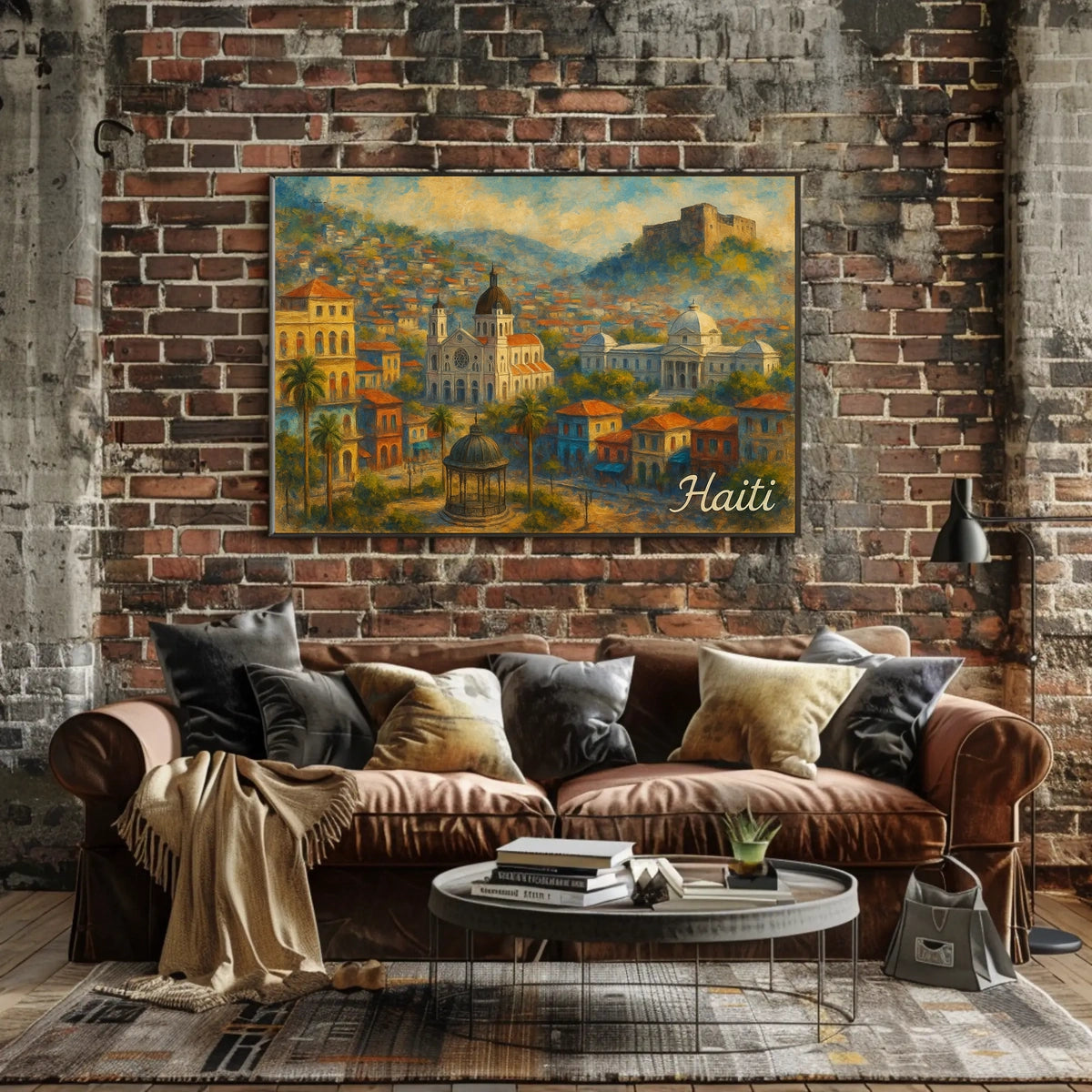 Scenic View of Haiti Poster