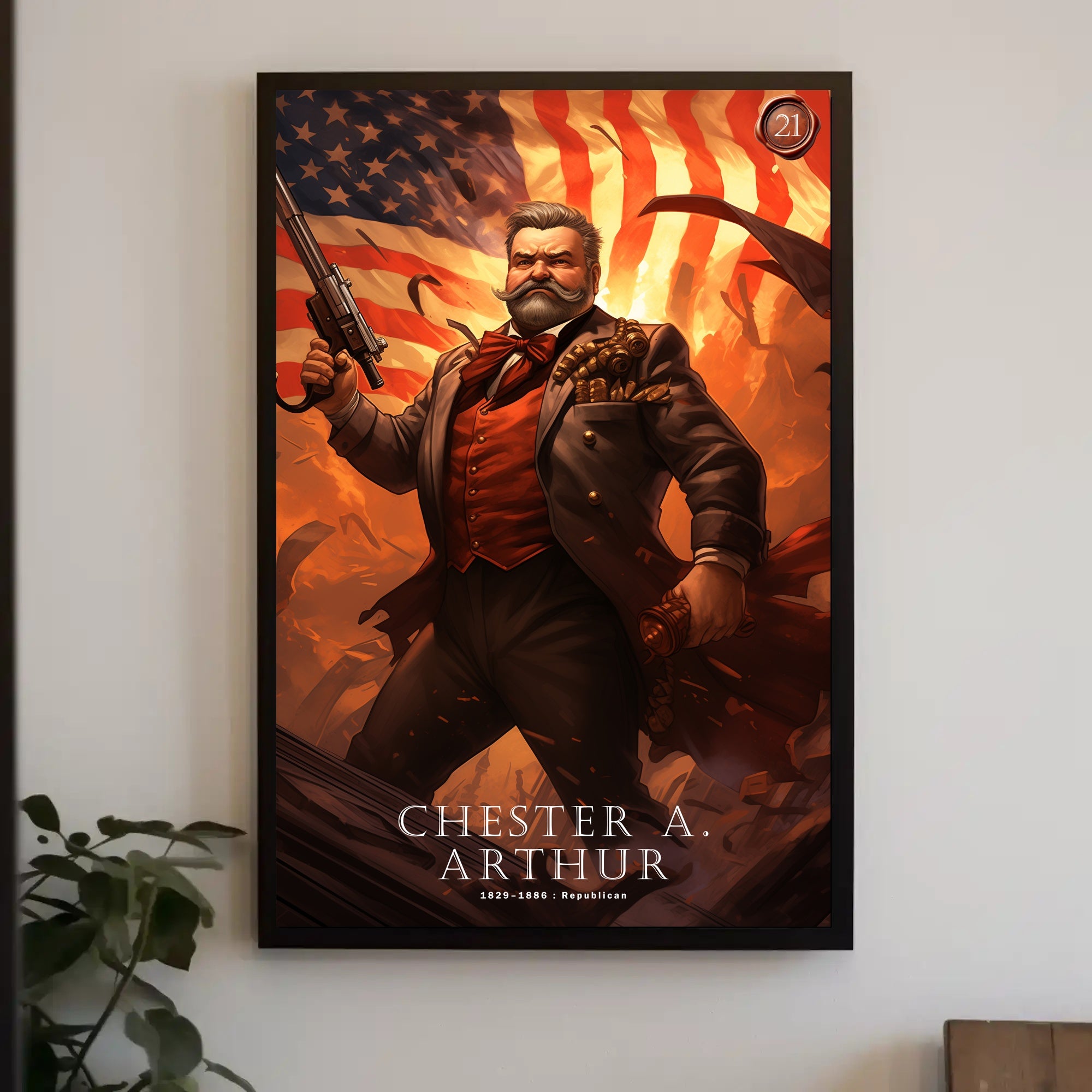 Chester A. Arthur: A Historical Tribute Poster