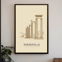 Persepolis Ancient Ruins Poster
