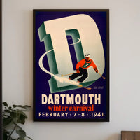 Dartmouth Winter Carnival 1941 Poster