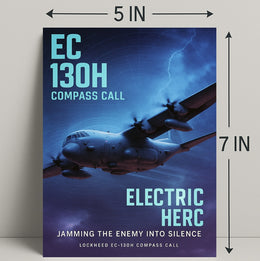 Lockheed EC-130H Compass Call Poster PosterGoat