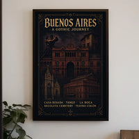 Buenos Aires A Gothic Journey Poster