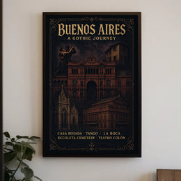 Buenos Aires A Gothic Journey Poster