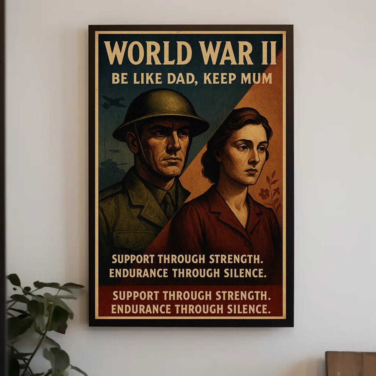 World War II Propaganda Poster