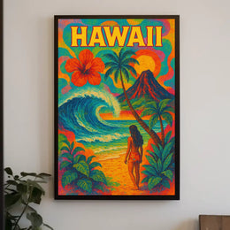 Hawaii Paradise Poster