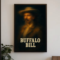 Buffalo Bill Wild West Historical Poster