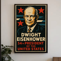 Dwight Eisenhower 34th President Poster