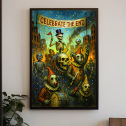 Celebrate the End Poster PosterGoat