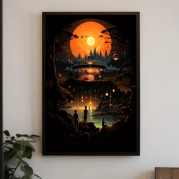 Celestial Retreat Poster