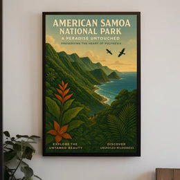 Preserving the Heart of Polynesia Travel Poster