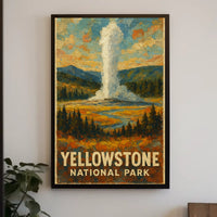 Yellowstone National Park Poster
