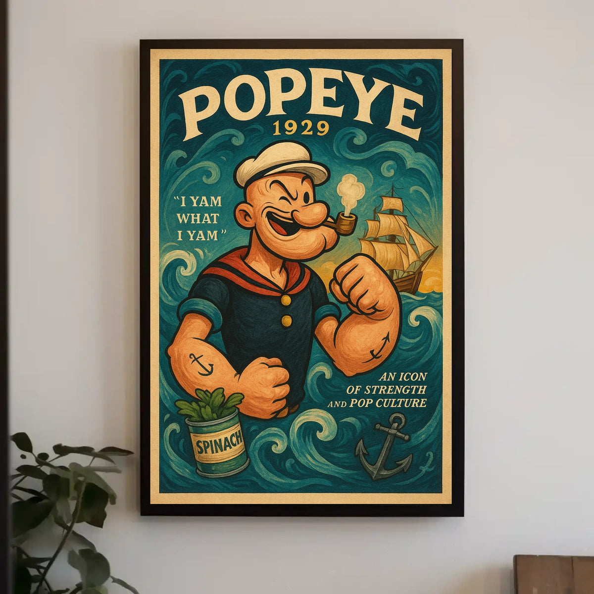 Popeye 1929 Art Poster POP-97