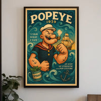 Popeye 1929 Art Poster POP-97