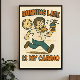 Running Late Poster