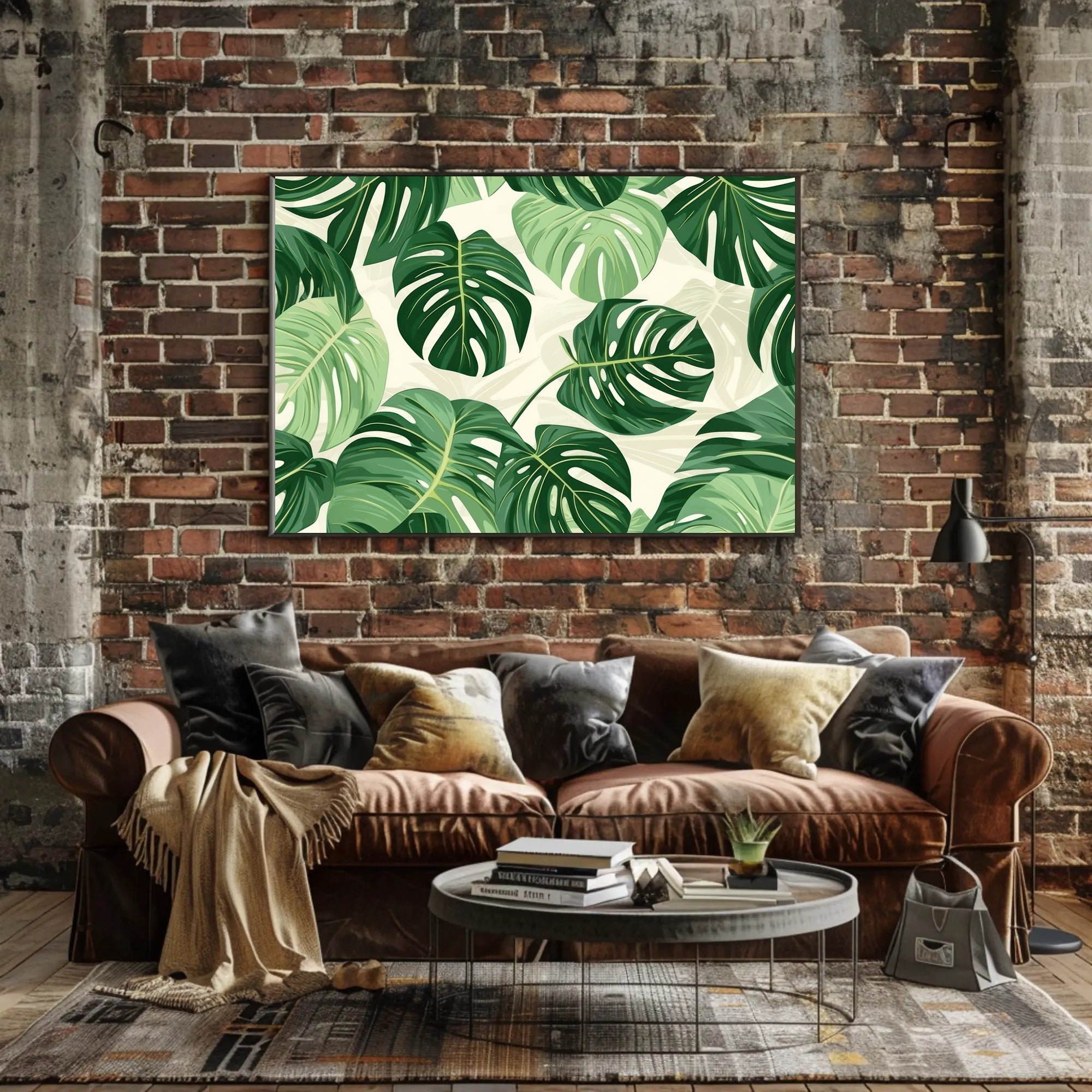 Tropical Foliage Bliss Poster