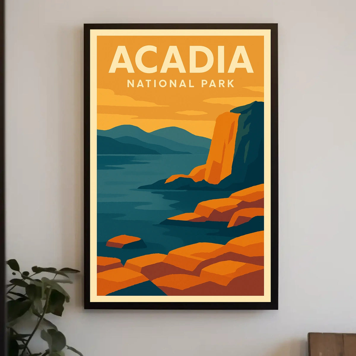 Acadia National Park Poster
