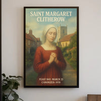 Saint Margaret Clitherow Poster