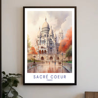 Sacré Coeur Poster PosterGoat
