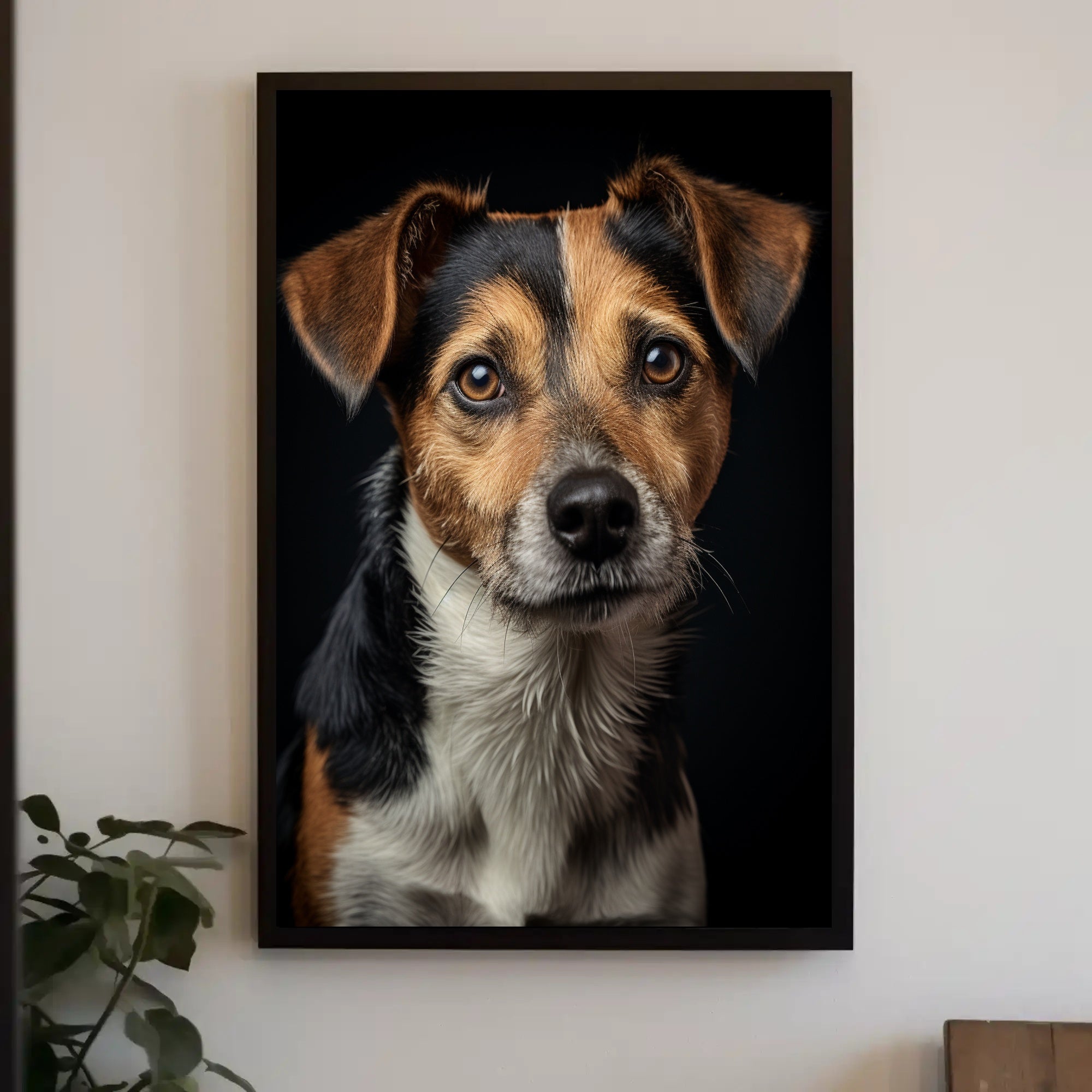 Portrait Of A Loyal Companion Poster PosterGoat