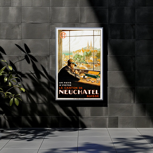 Neuchâtel - A Country to Visit Poster