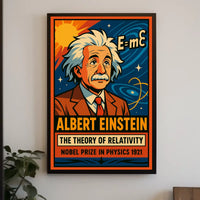 Albert Einstein The Theory Of Poster