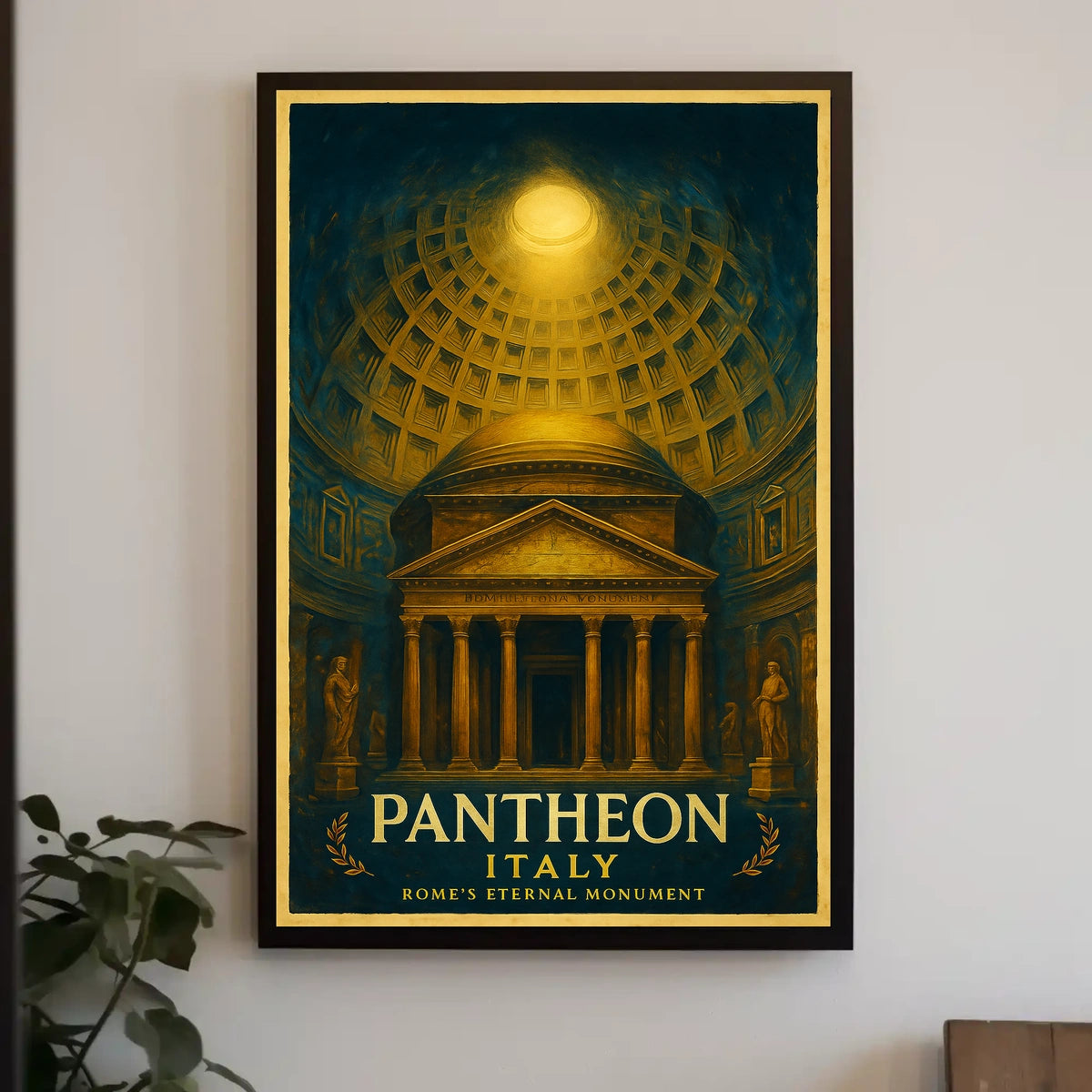Pantheon Romes Eternal Monument Poster