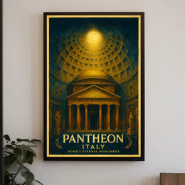 Pantheon Romes Eternal Monument Poster