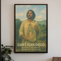Saint Juan Diego Poster