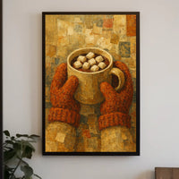 Cozy Winter Warmth Poster