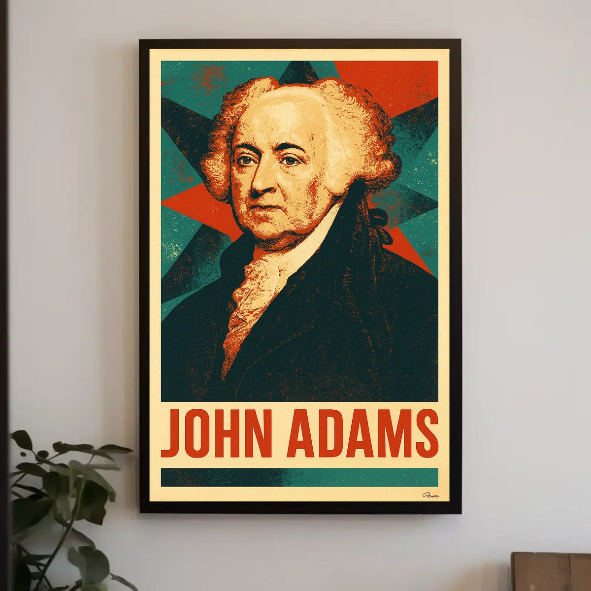 John Adams Poster