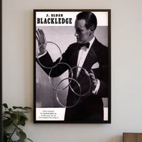Vintage Magician Illusionist Poster from Mid-20th Century Era