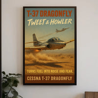 T-37 Dragonfly Military Fighter Jet