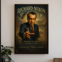 Richard Nixon A Presidency Amidst Change Poster