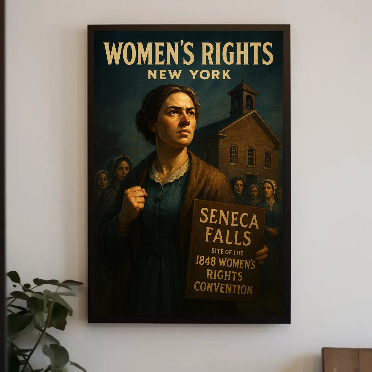 Seneca Falls WomenS Rights Convention Poster