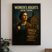 Seneca Falls WomenS Rights Convention Poster