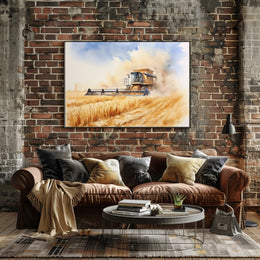 Harvesting the Fields Poster