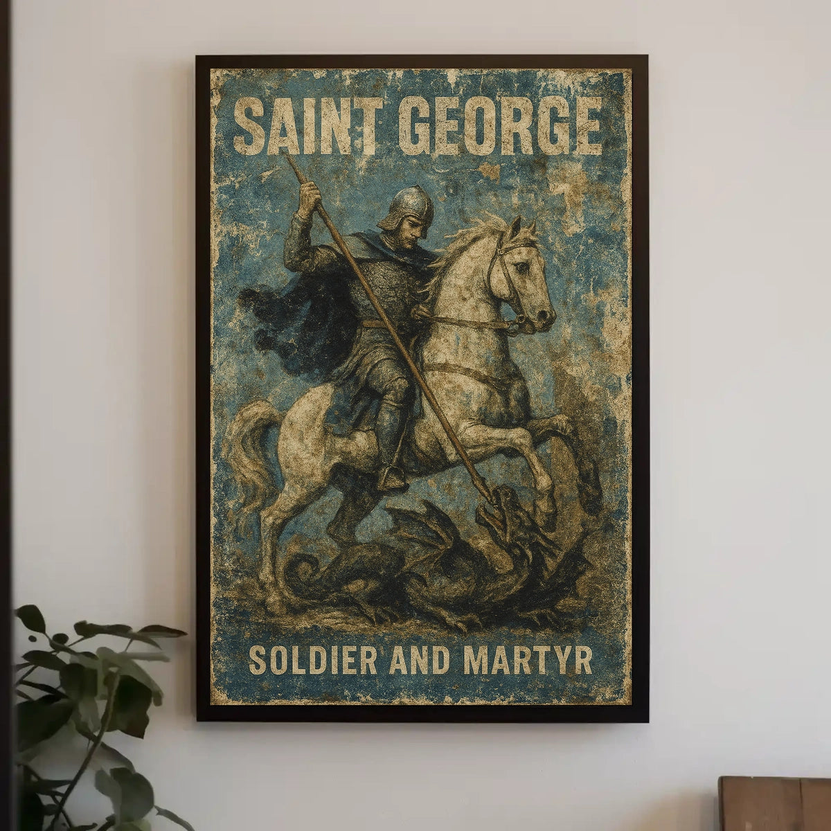 Saint George Soldier And Martyr Poster