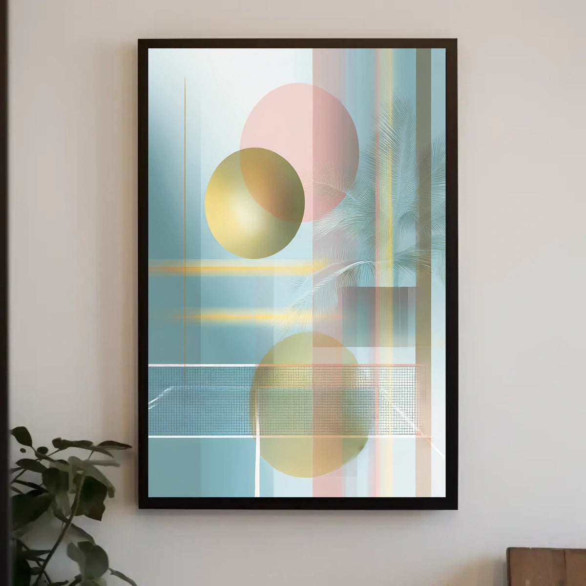 Abstract Geometric Harmony Poster