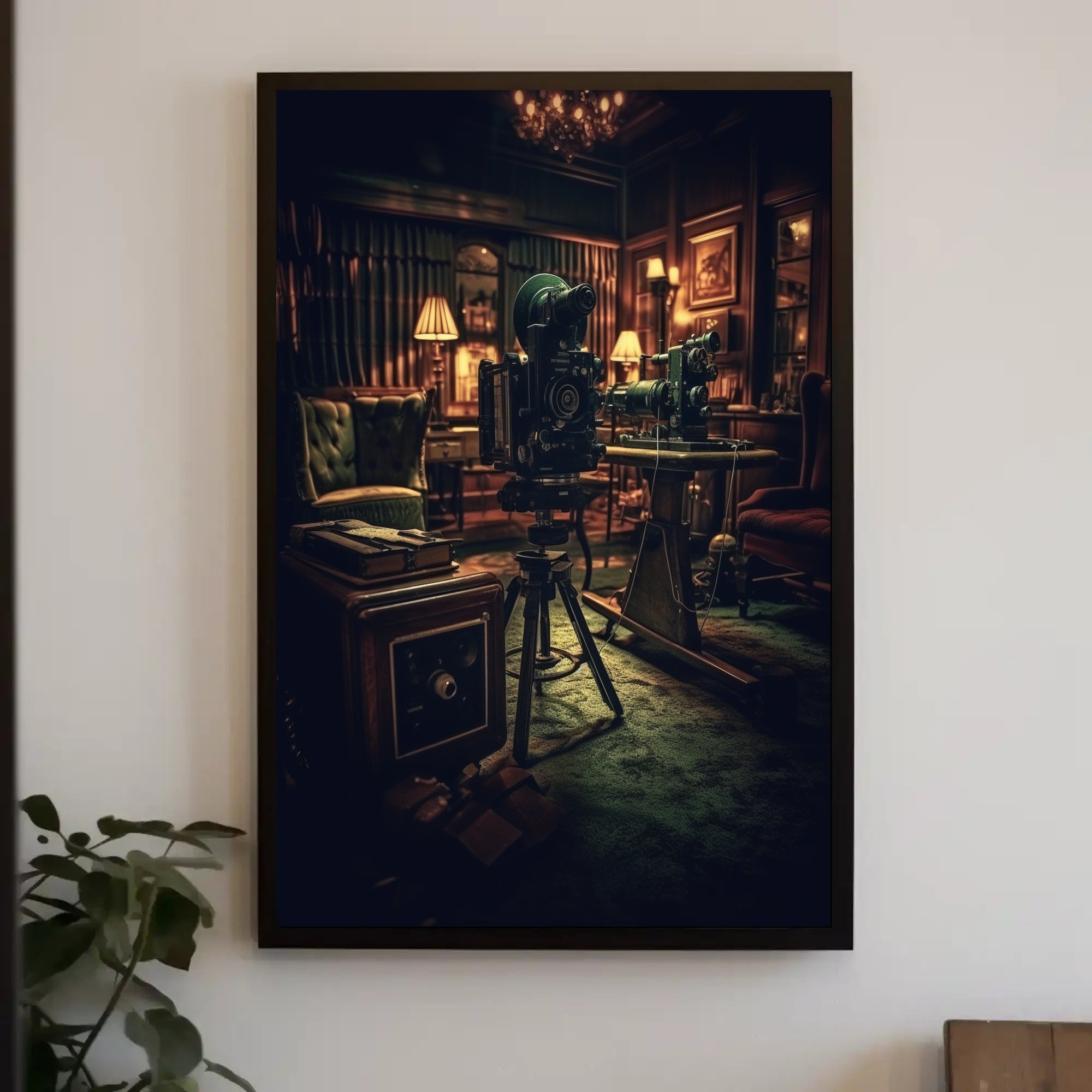 Vintage Cinematic Ambiance Poster