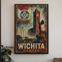 Wichita Heritage Vintage City Pride Poster