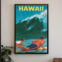 Hawaii Surf Adventure Poster