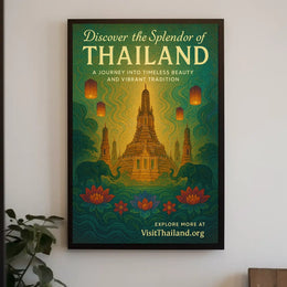 Thailand’s Mystical Beauty: Cultural or Heritage Poster