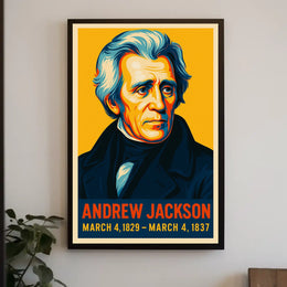 Andrew Jackson 7Th President Poster