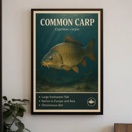 Common Carp Cyprinus carpio Poster