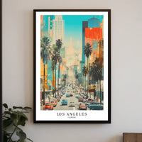 Los Angeles Vibes Poster PosterGoat